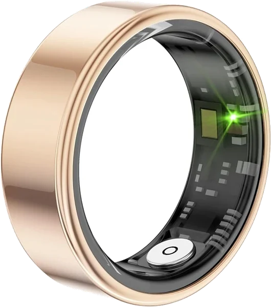 Aura Fitness Ring in gold